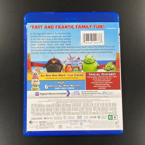 The Angry Birds Movie 2 - Blu-ray & DVD Combo Set - Picture 3 of 6